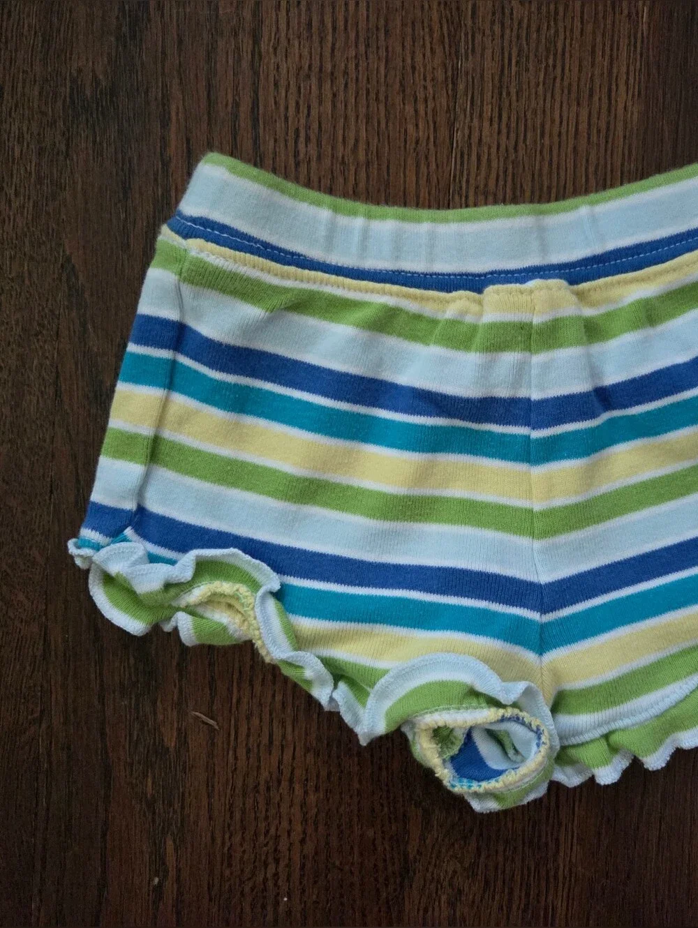 Gymboree Girls 3/6M Knit Striped Shorts